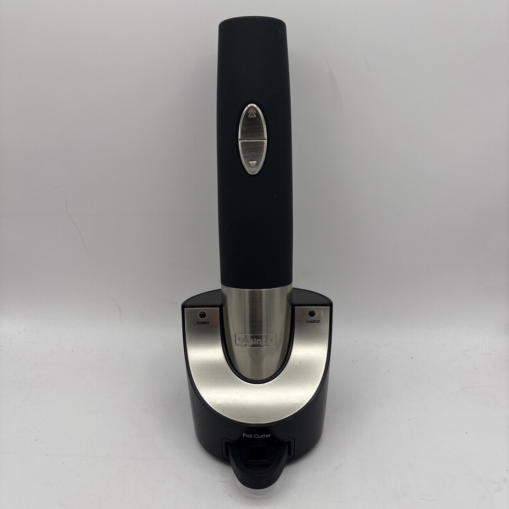CUISINART Cordless Wine Opener With Foil Cutter - Model‎ CWO-48 - Tested/Working